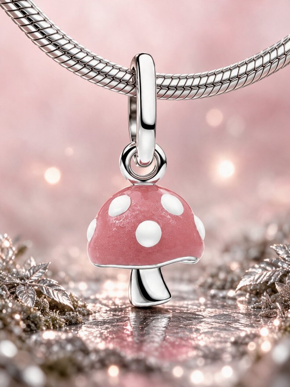 Cute Mushroom Charm